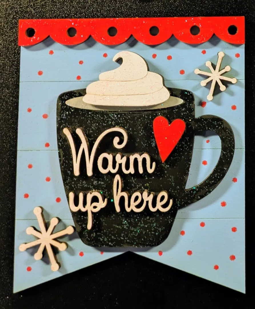 An example DIY ornament