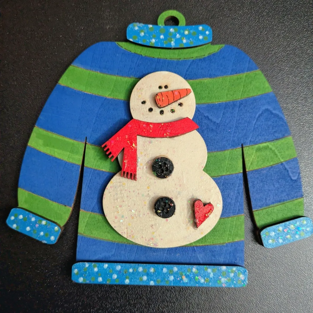 An example DIY ornament