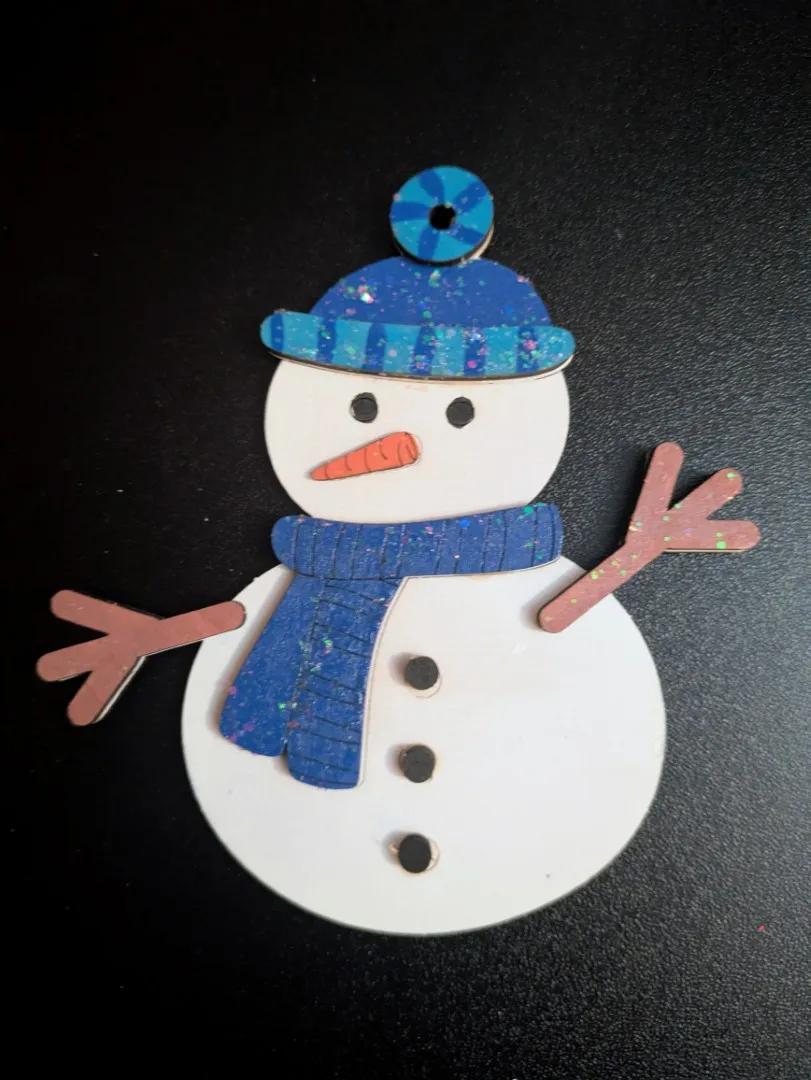 An example DIY ornament